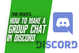TVGB - how to make a group chat in discord, header image